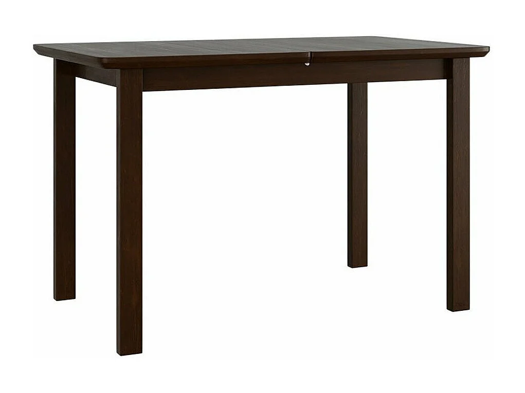 Table Victorville 117, Noix, 76x70x120cm, Allongement, Placage de bois naturel, Bois