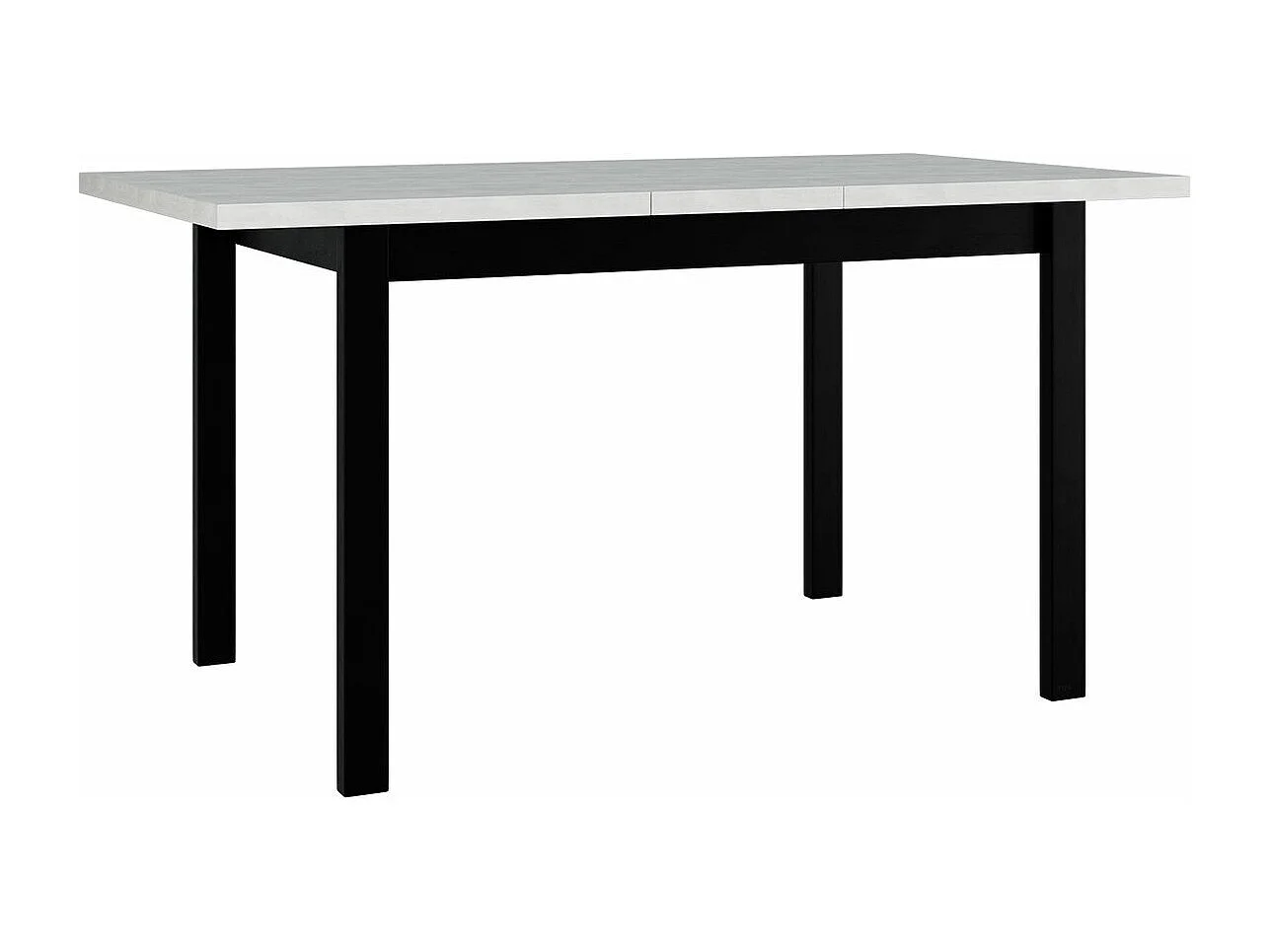 Table Victorville 125, Grandson chêne|Blanc, 78x80x120cm, Disponible, Stratifié, Bois