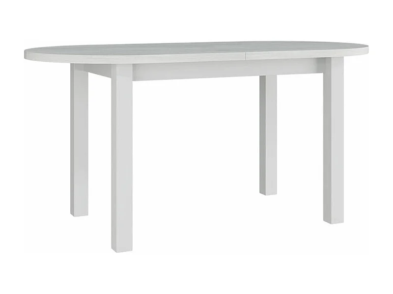 Table Victorville 121, Blanc, 76x80x160cm, Disponible, Stratifié, Bois