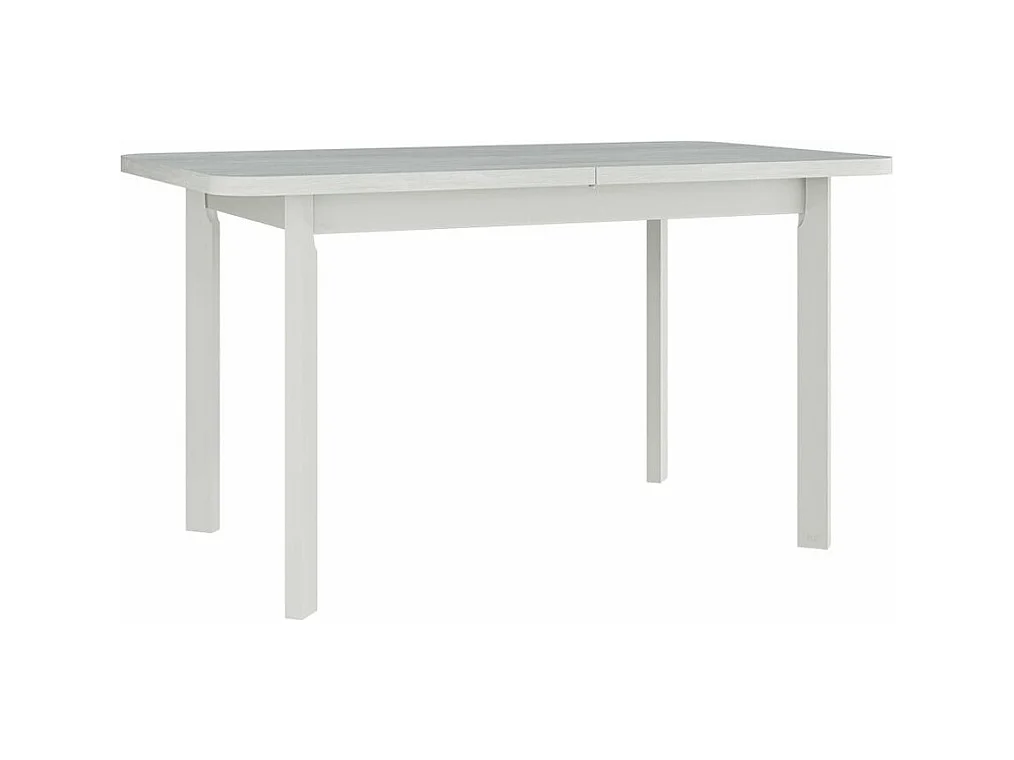 Table Victorville 133, Blanc, 76x80x140cm, Allongement, Stratifié, Bois