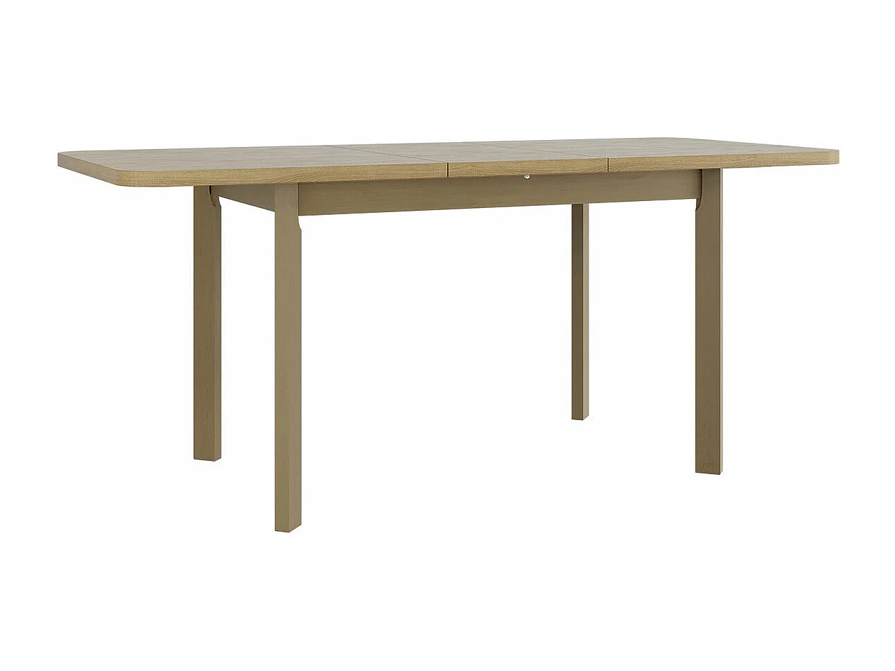 Table Victorville 133, Blanc, 76x80x140cm, Disponible, Stratifié, Bois