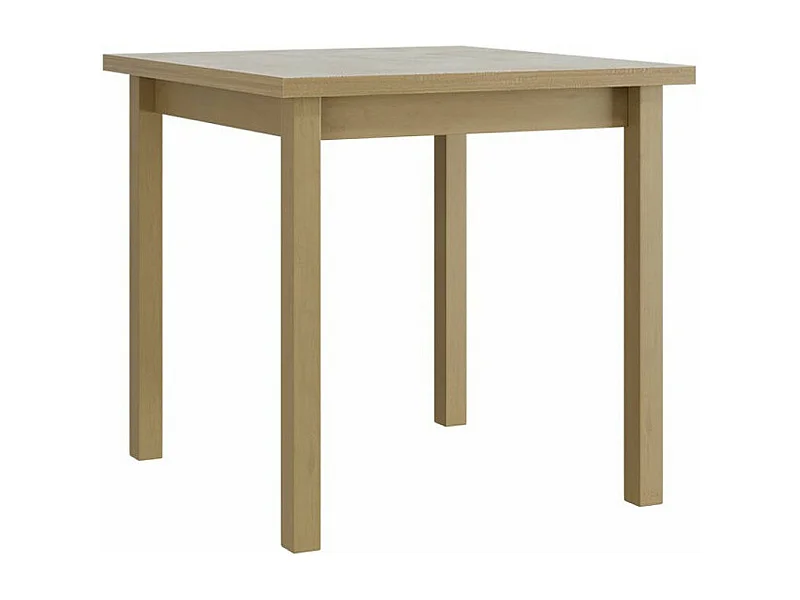 Table Victorville 110, Sonoma chêne, 78x80x80cm, Stratifié, Bois, Partiellement assemblé
