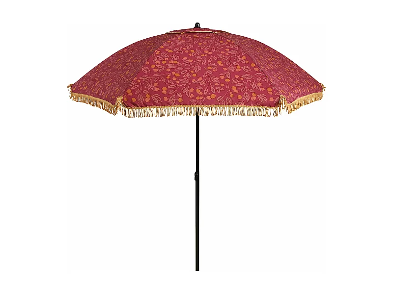 Sonnenschirm aus Polyester - 238 x Ø220 - Rosa -