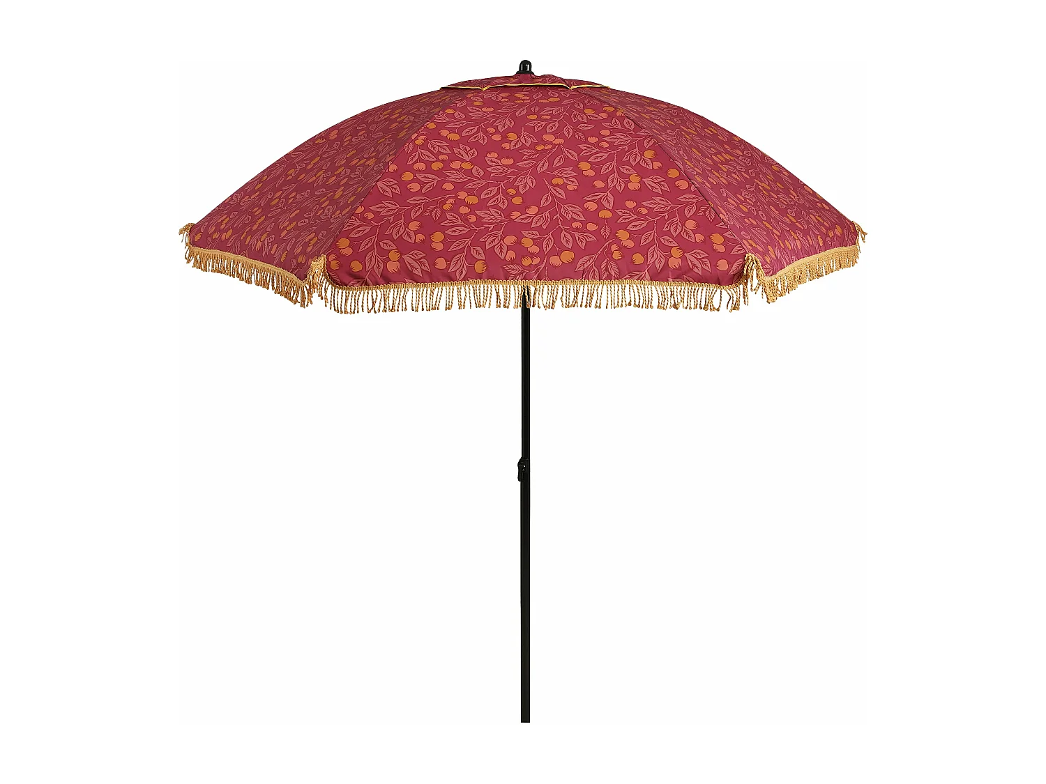 Sonnenschirm aus Polyester - 238 x Ø220 - Rosa -