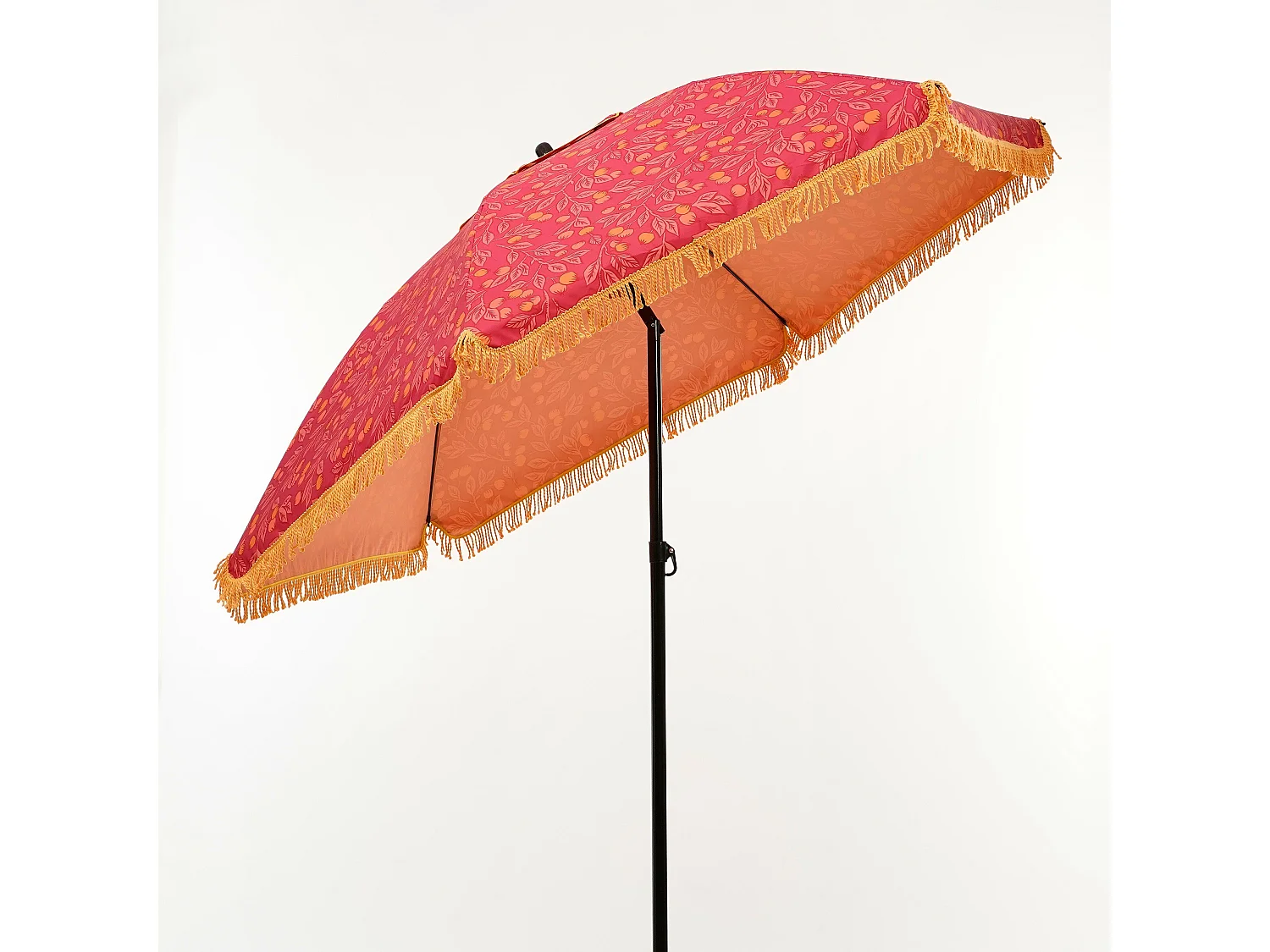 Sonnenschirm aus Polyester - 238 x Ø220 - Rosa -