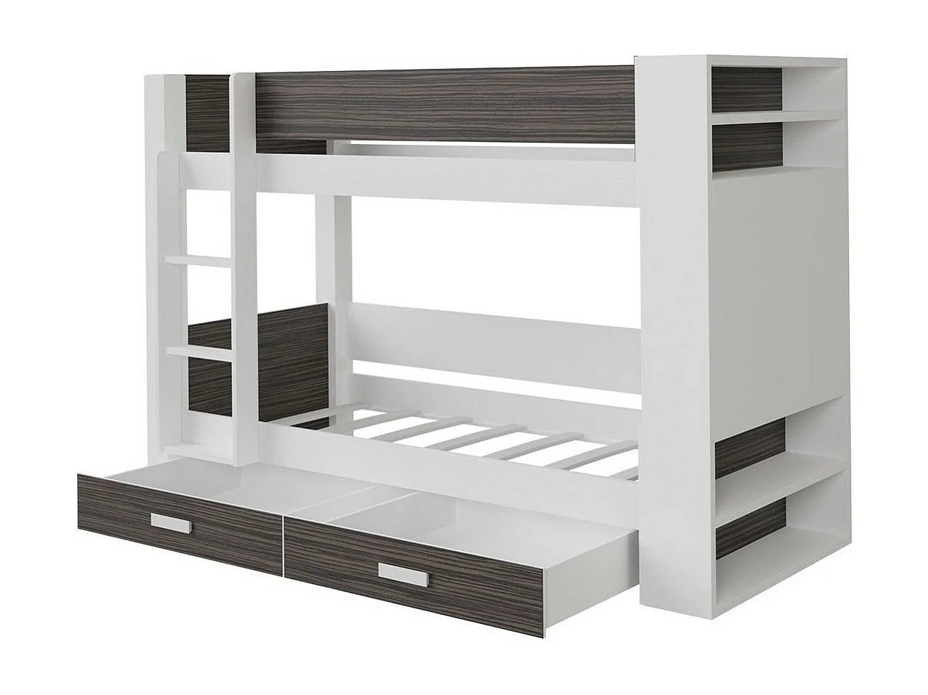 Beliche Henderson 142, De dois andares, Azul, Estrados de cama