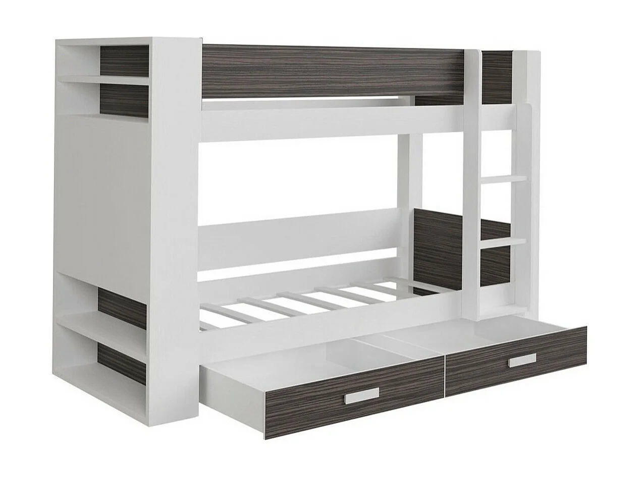 Beliche Henderson 142, De dois andares, Azul, Estrados de cama