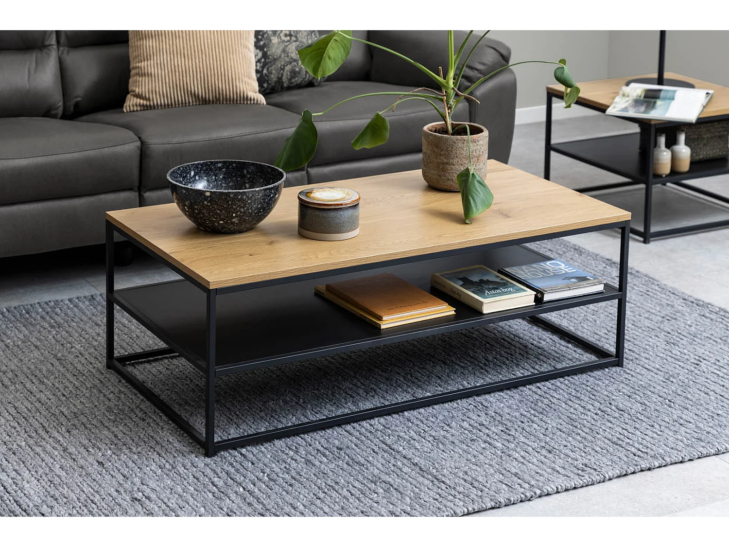 Giras salontafel wild eik decor.