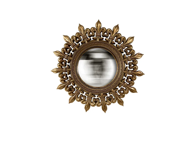 Miroir soleil rond convexe 25cm