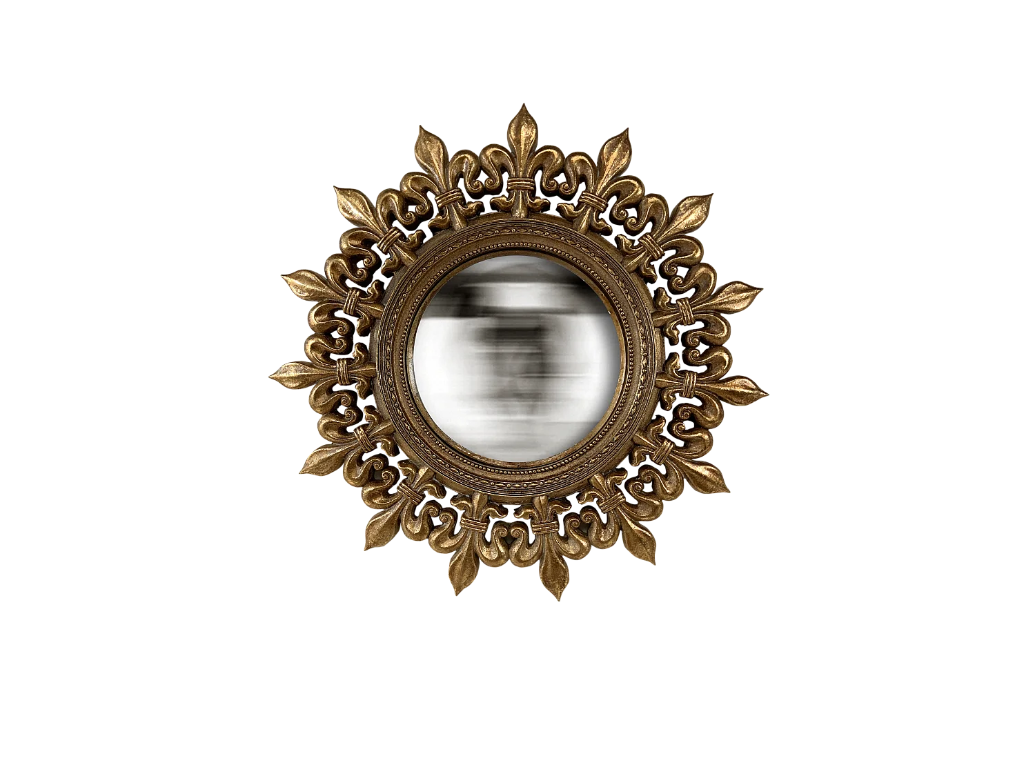 Miroir soleil rond convexe 25cm