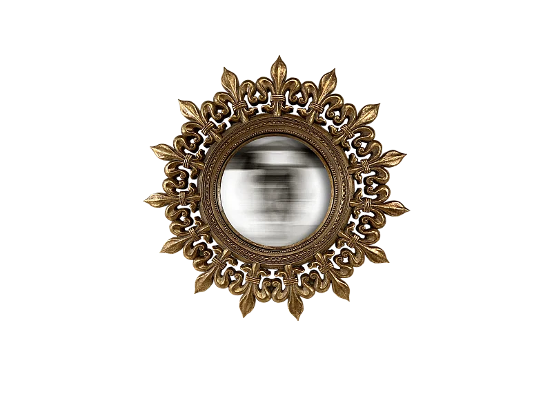 Miroir soleil rond convexe 25cm