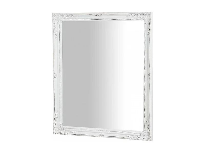 Miroir suspendu Shabby Chic - Bois - 47x57 cm