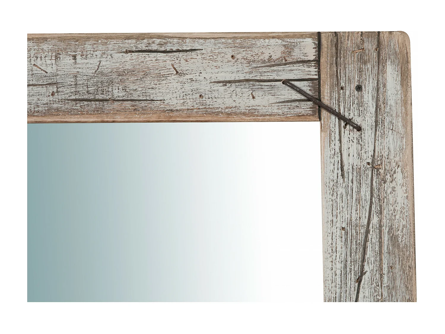 Grand Miroir mural rectangulaire - EcoAmi - Bois - 180x65 cm