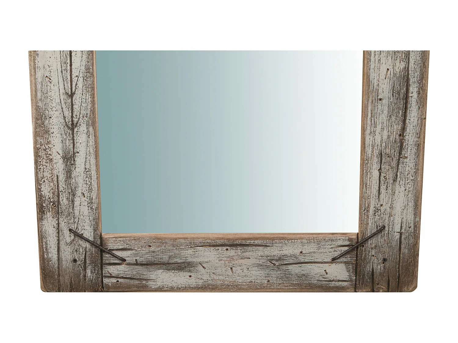 Grand Miroir mural rectangulaire - EcoAmi - Bois - 180x65 cm