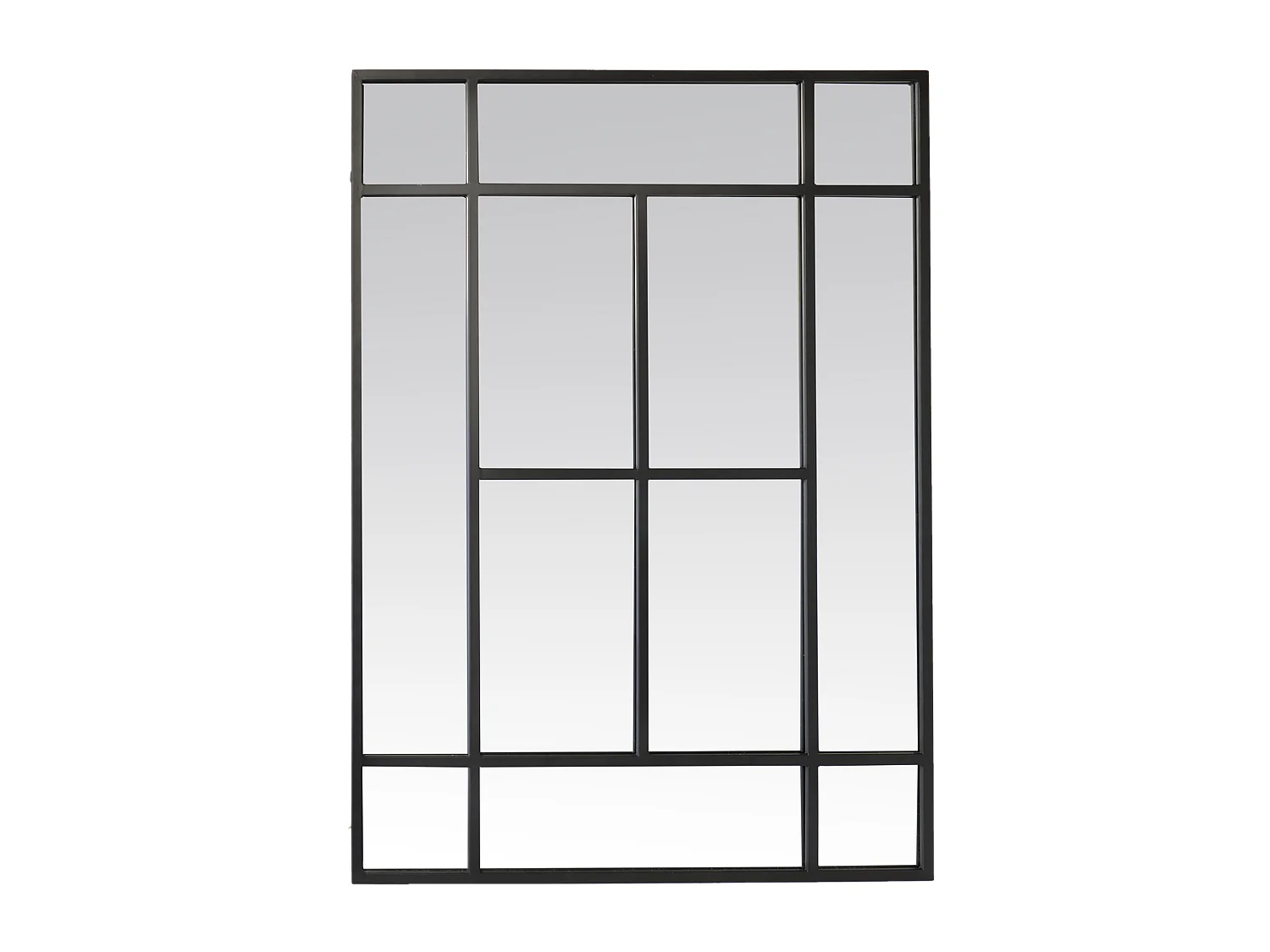 Miroir fenêtre en métal 140x100cm