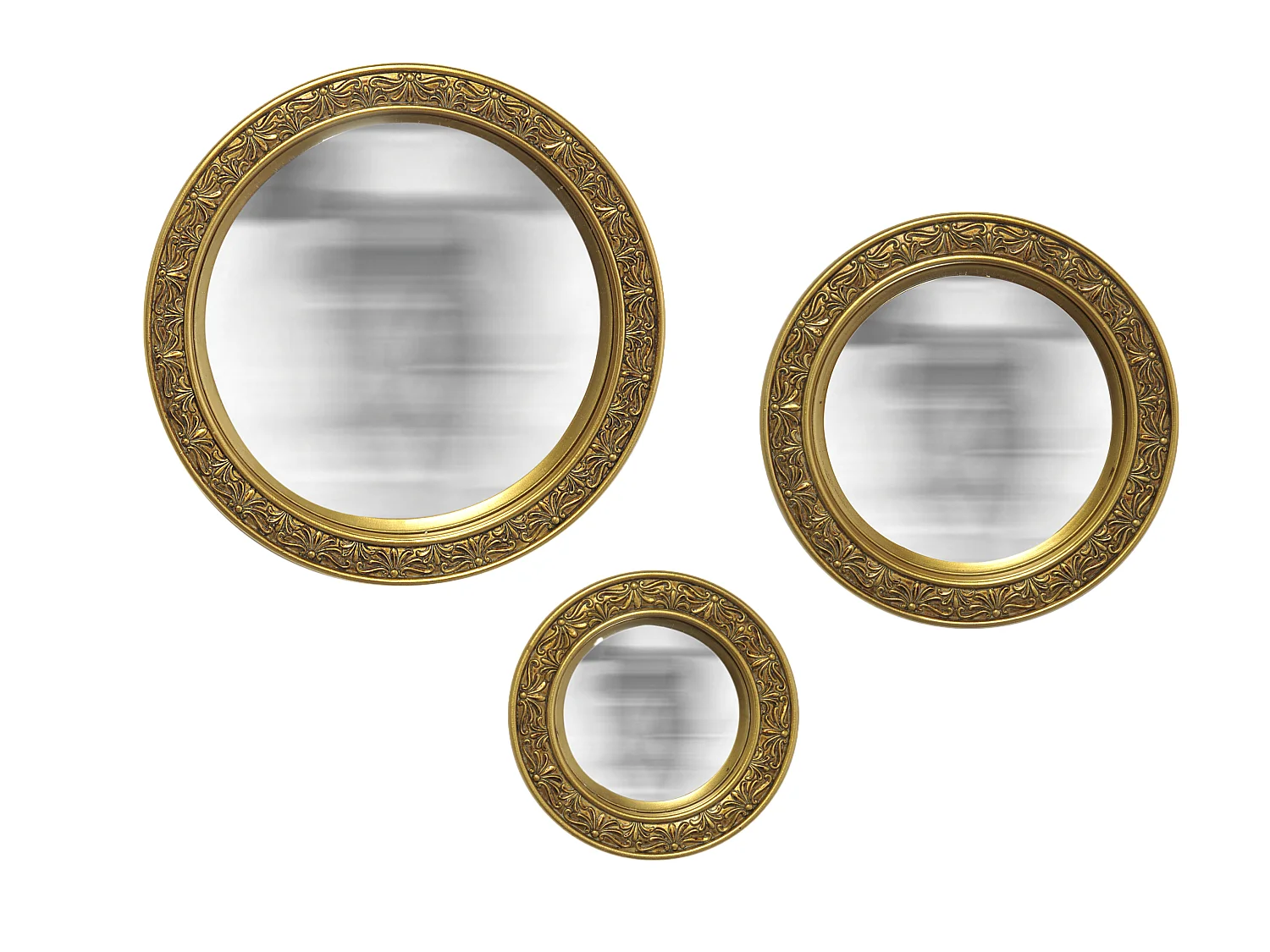 DECOCLICO-Miroir Rond Convexe Oeil de sorcière-Esprit Haussmannien-L29