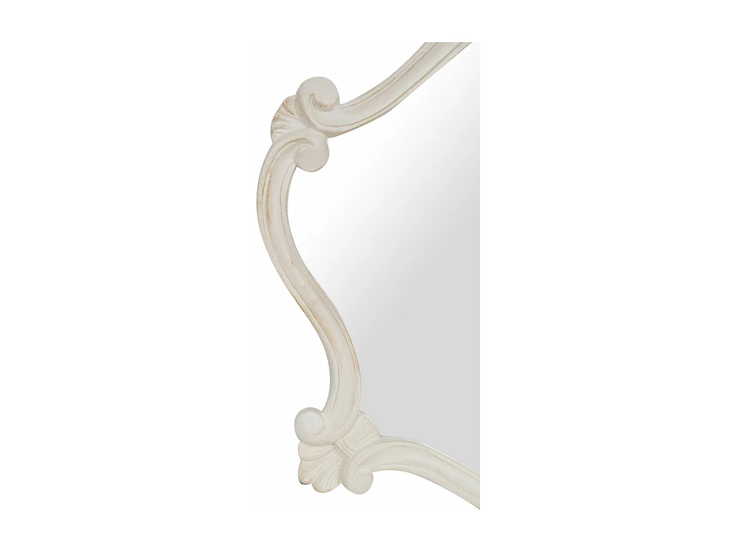 Miroir Baroque - Bois - 69x91 cm