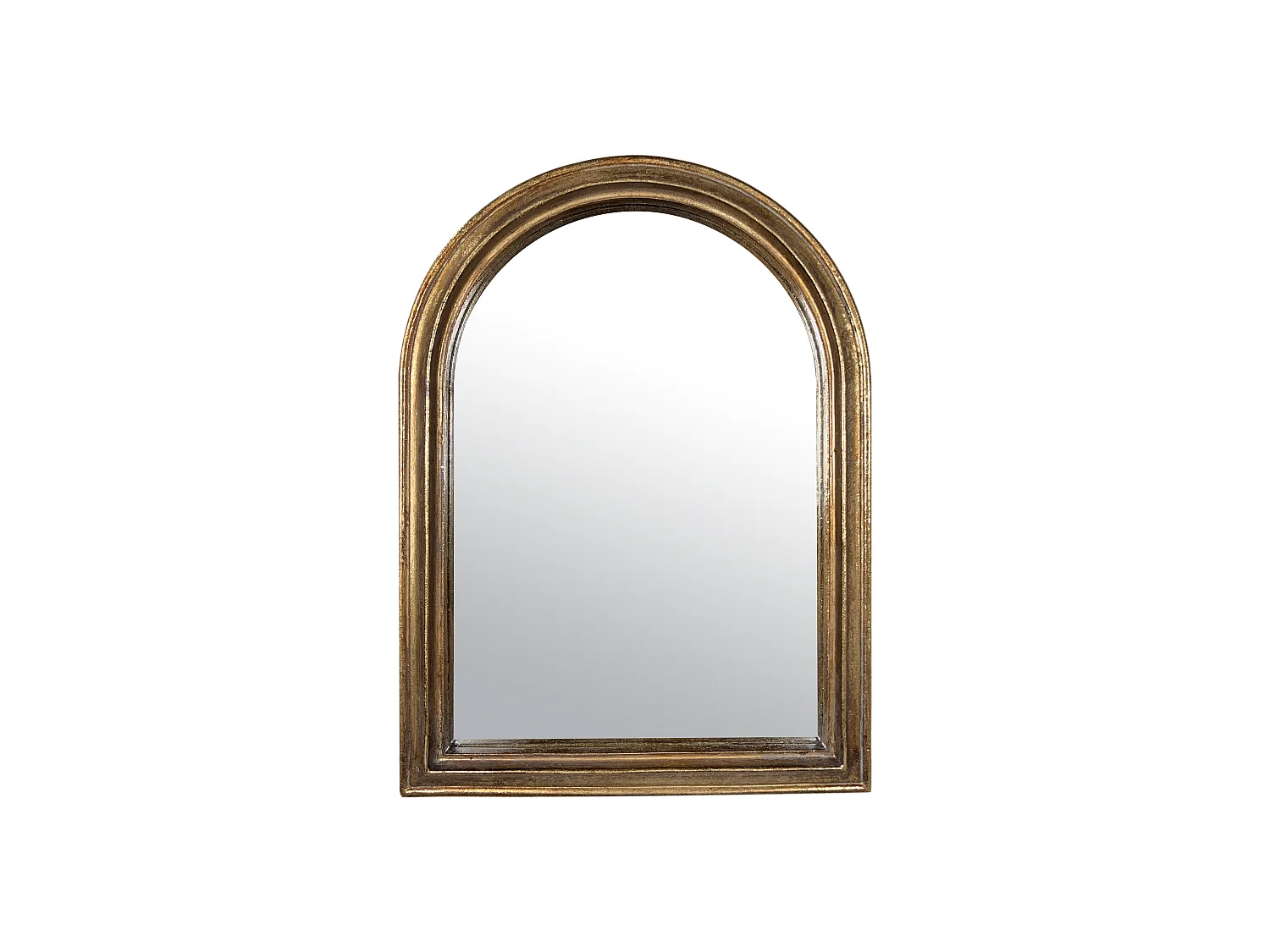 Miroir arche doré 18x25cm