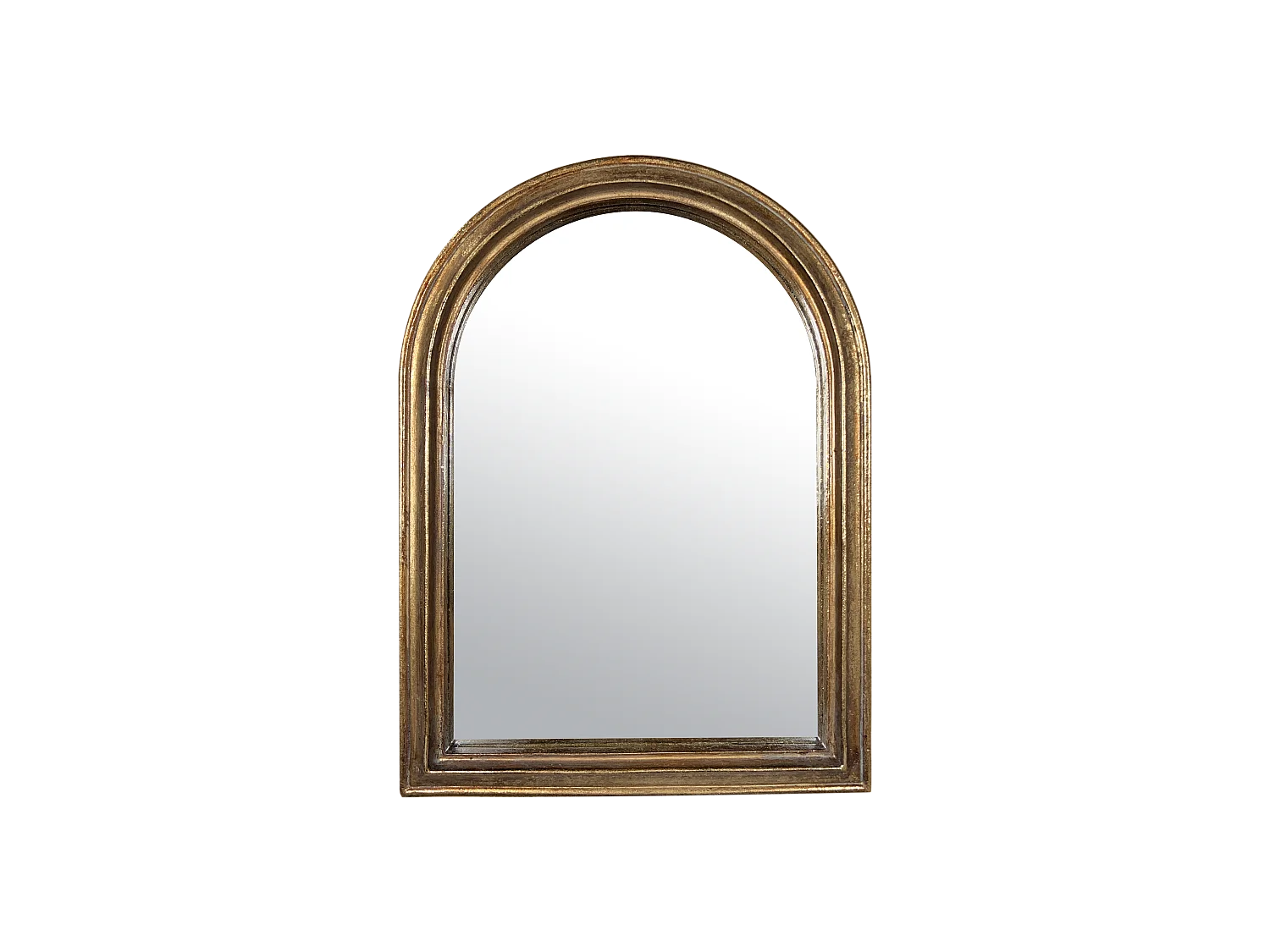 Miroir arche doré 18x25cm