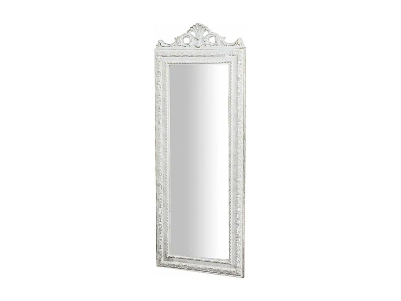 Miroir avec  finition antique- Bois - 35x90cm
