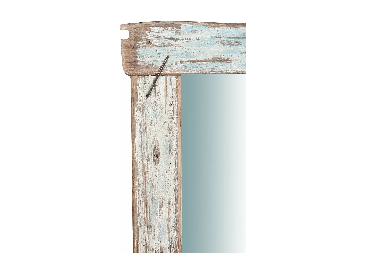 Miroir EcoAmi en bois massif peint à la main - 86x65,5 cm