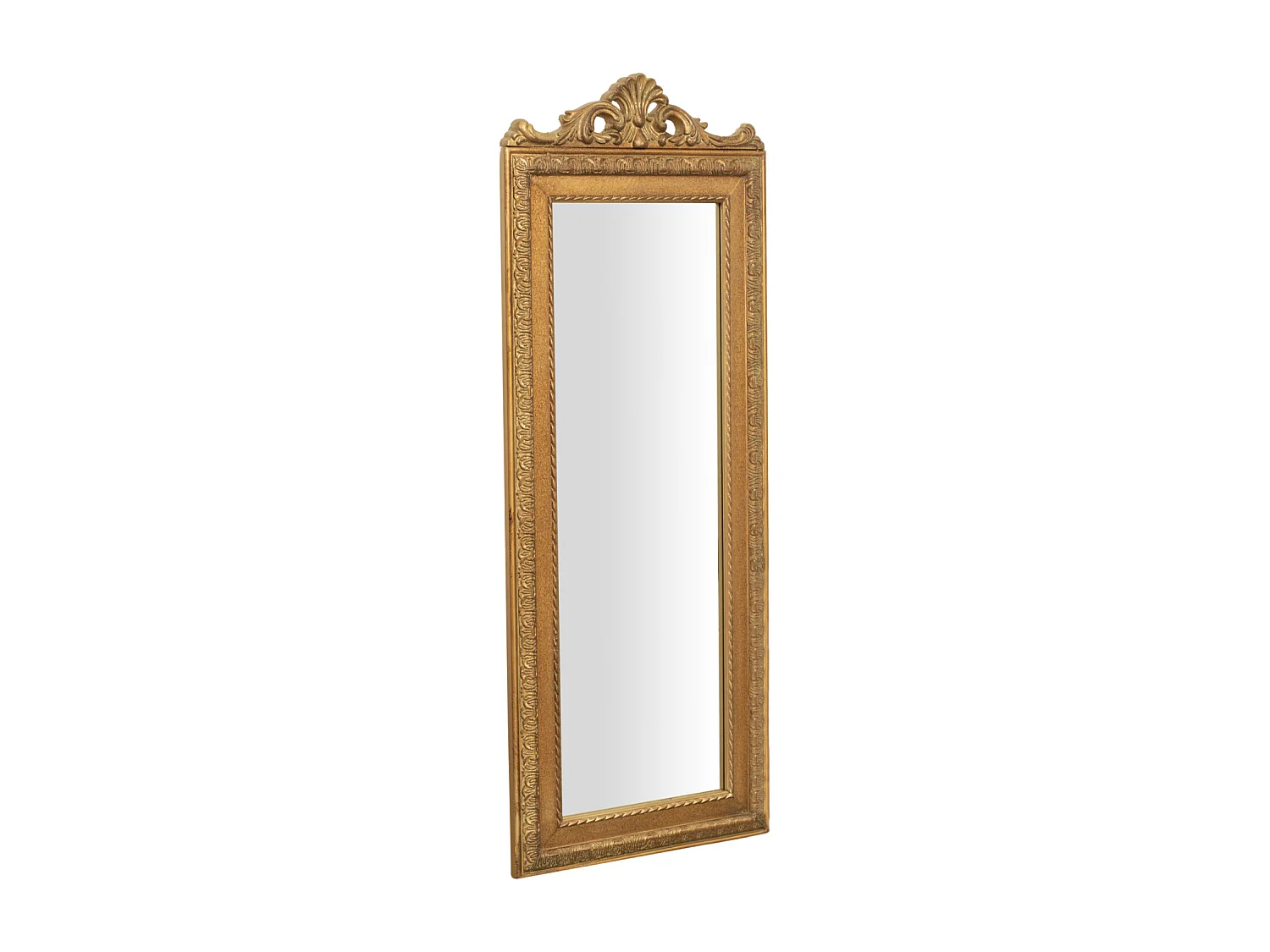 Miroir avec  finition antique- Bois - 35x90cm
