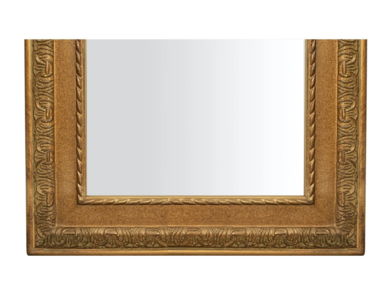 Miroir avec  finition antique- Bois - 35x90cm
