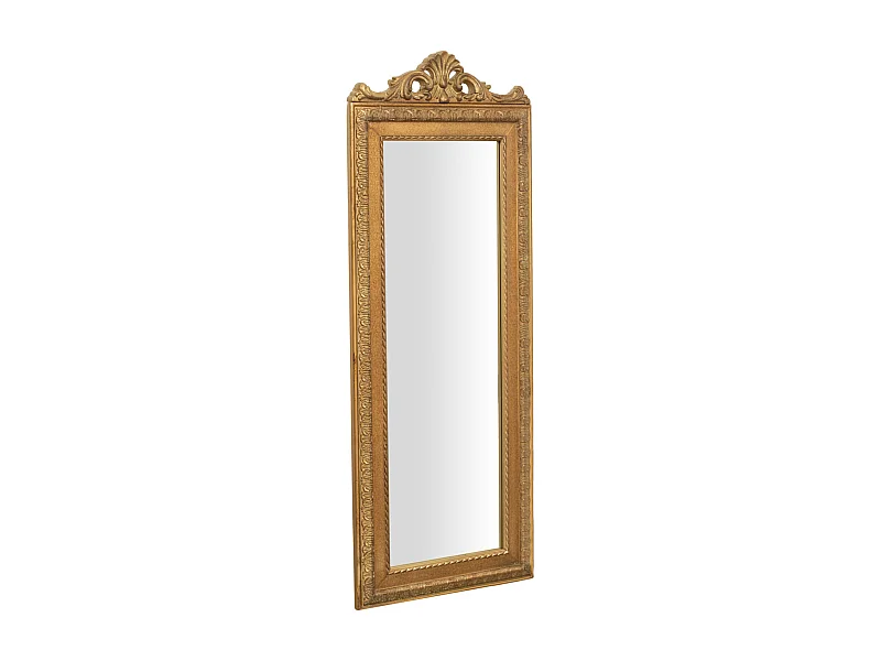 Miroir avec  finition antique- Bois - 35x90cm
