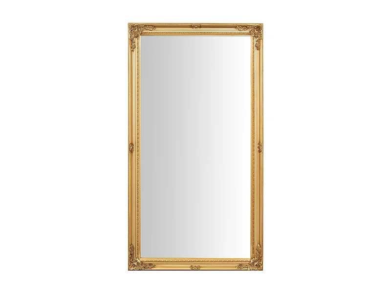 Miroir mural salle de bain, salon, chambre - Bois - 61x32 cm