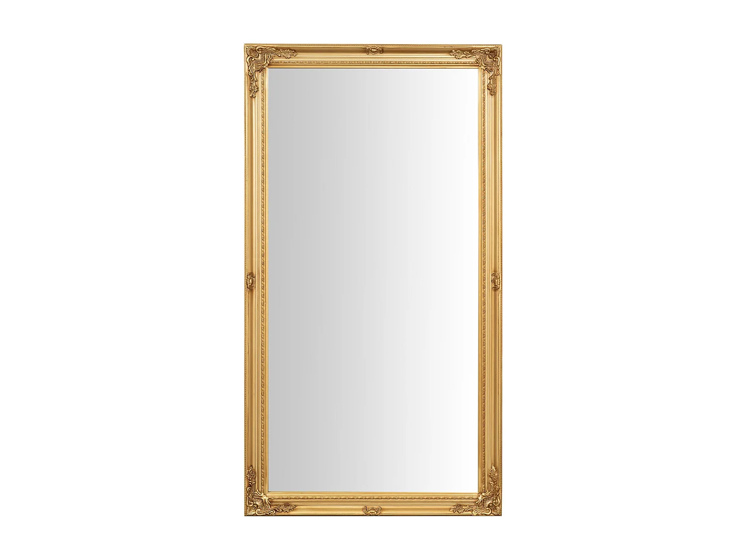 Miroir mural salle de bain, salon, chambre - Bois - 61x32 cm