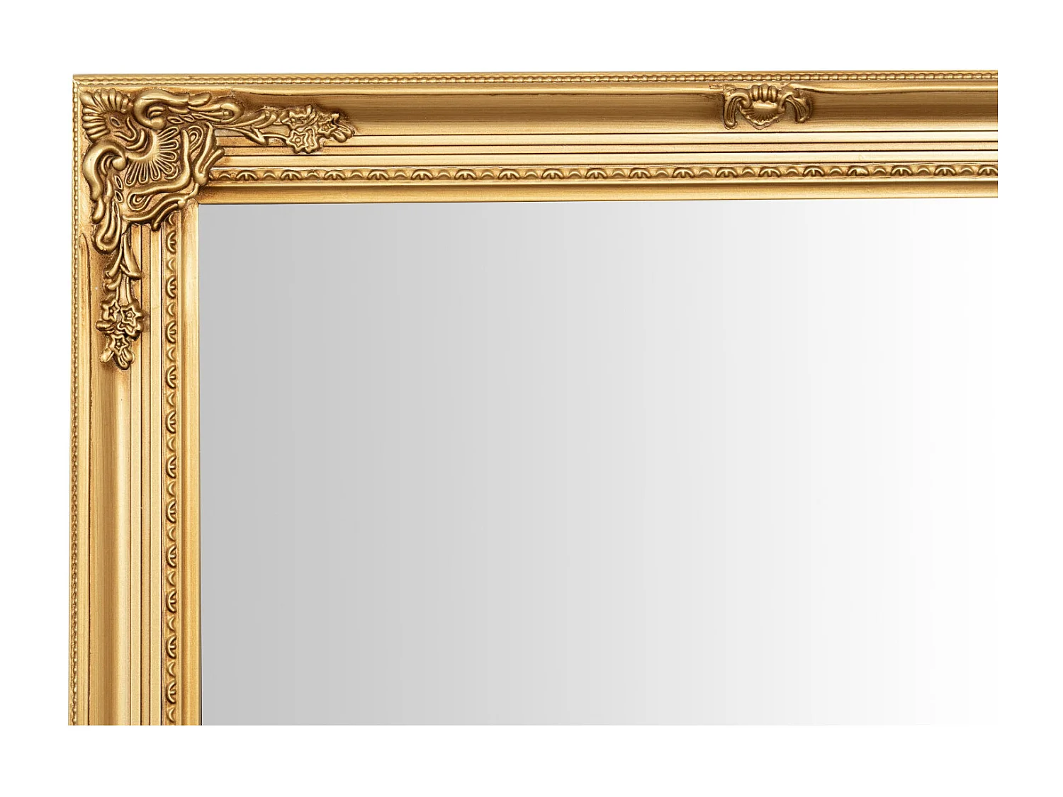 Miroir mural salle de bain, salon, chambre - Bois - 61x32 cm