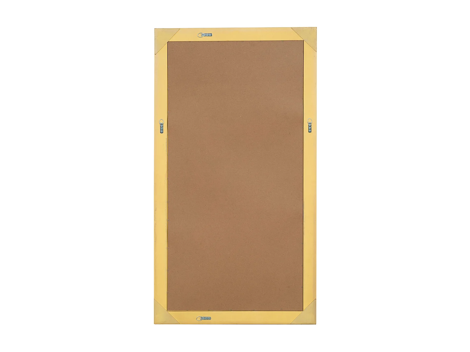 Miroir mural salle de bain, salon, chambre - Bois - 61x32 cm