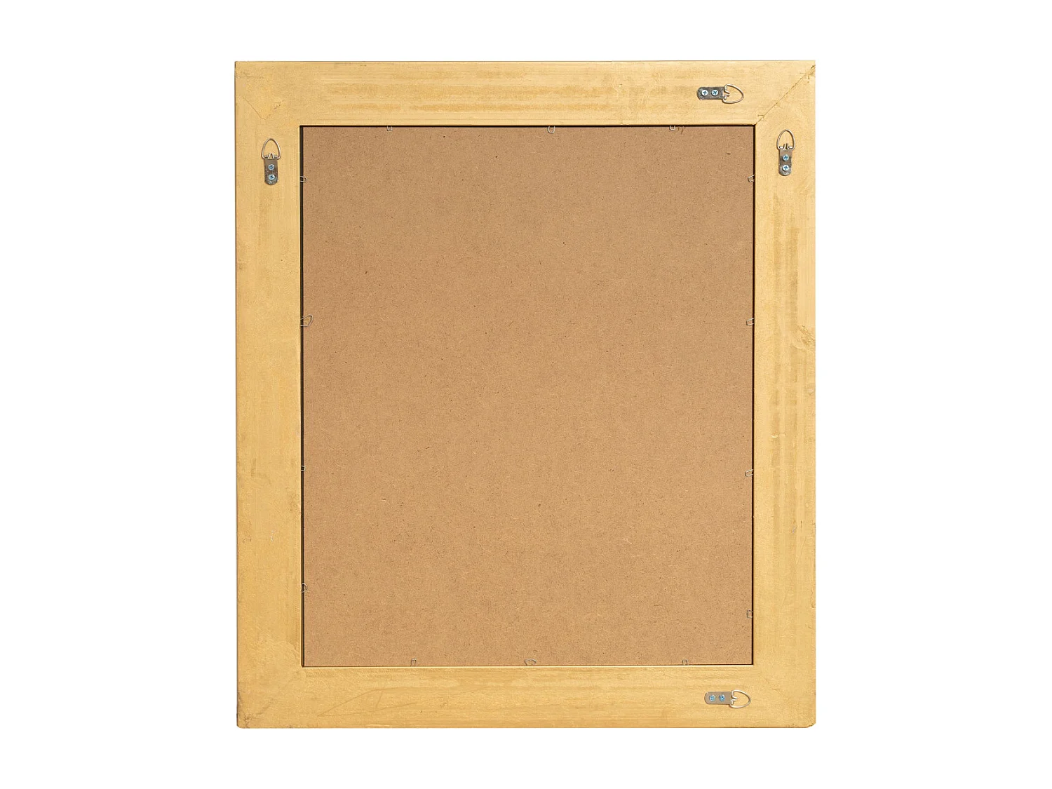 Miroir suspendu Baroque - Bois - 64x74 cm