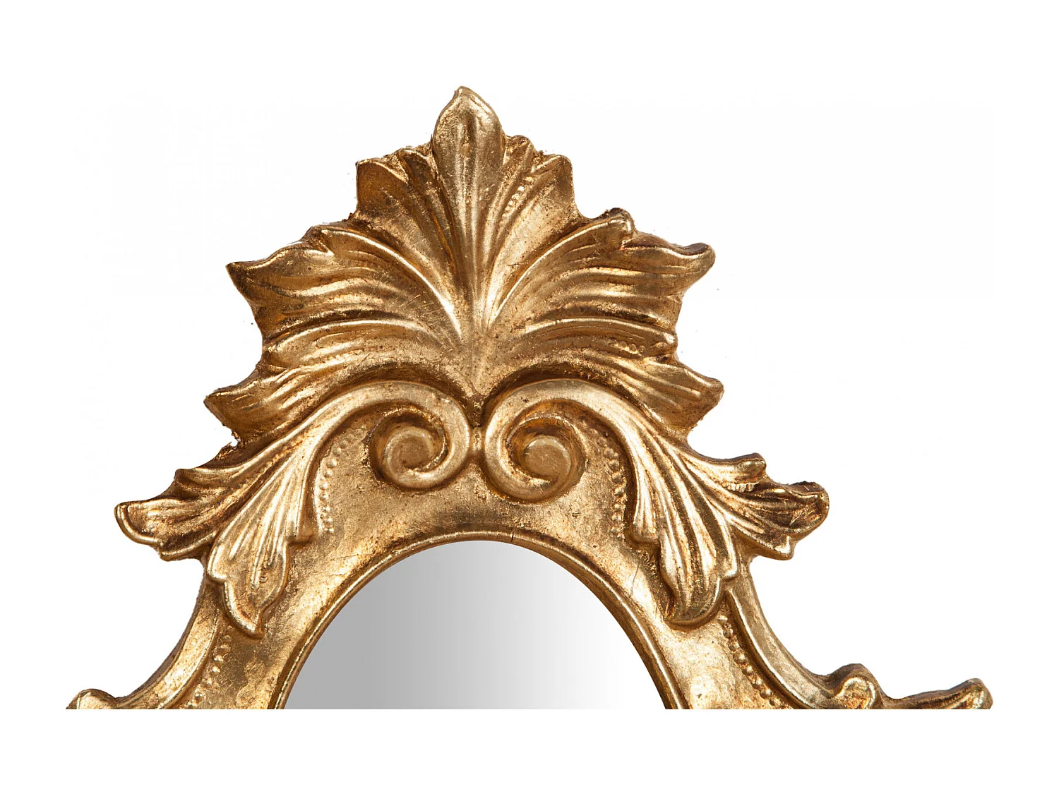 Miroir d'entrée baroque encadré 40x25 cm Made in Italy
