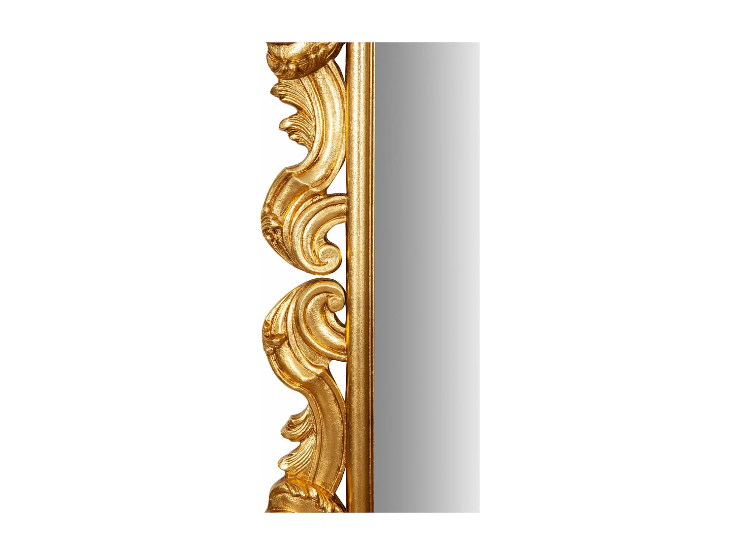 Miroir Rayonnement grand - Mural ou sur pied - Bois - 203x100 cm