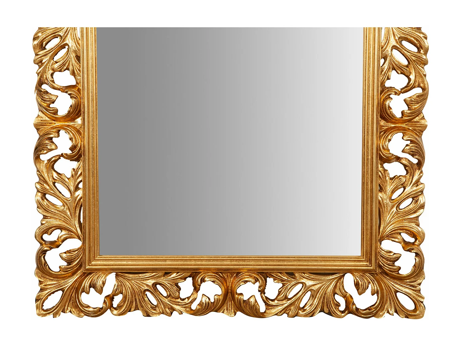 Miroir Rayonnement II grand - Mural ou sur pied - Bois - 205x106 cm