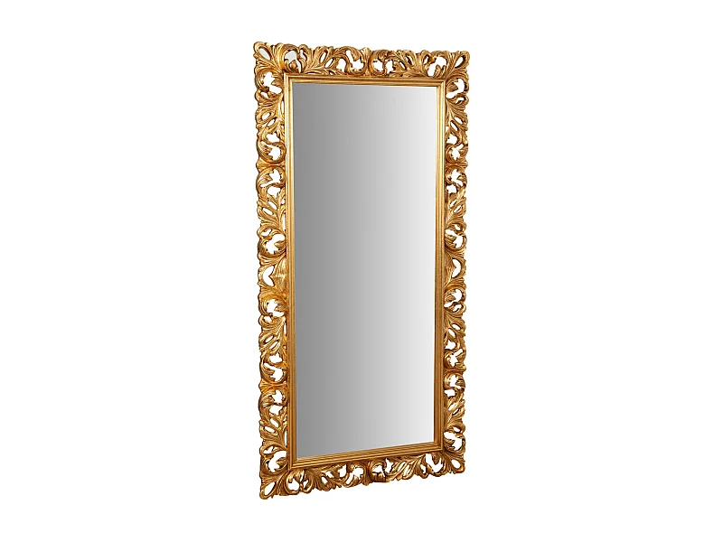 Miroir Rayonnement II grand - Mural ou sur pied - Bois - 205x106 cm