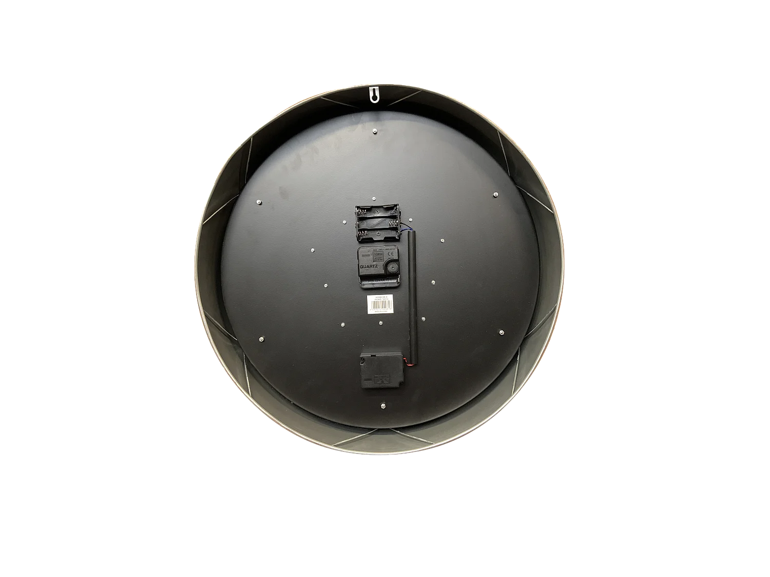 Horloge ronde mécanisme apparent 46x46x8,5cm