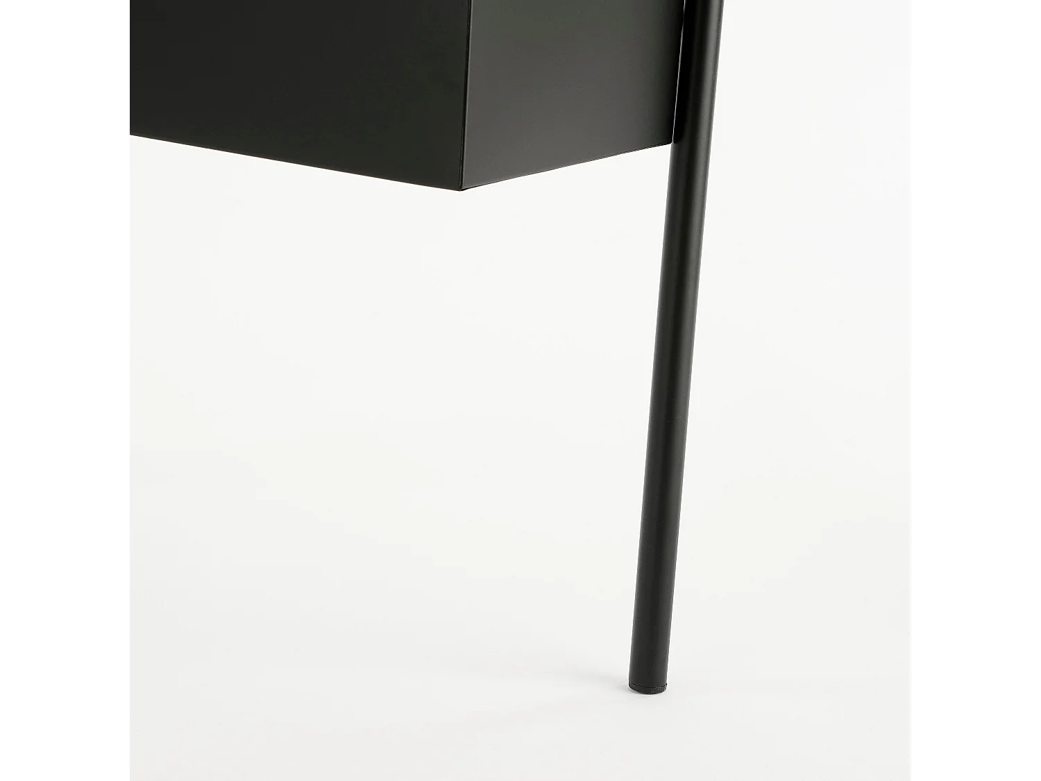 Pflanzenregal aus Eisen - 54 x 20 x 160 - Schwarz - DANI