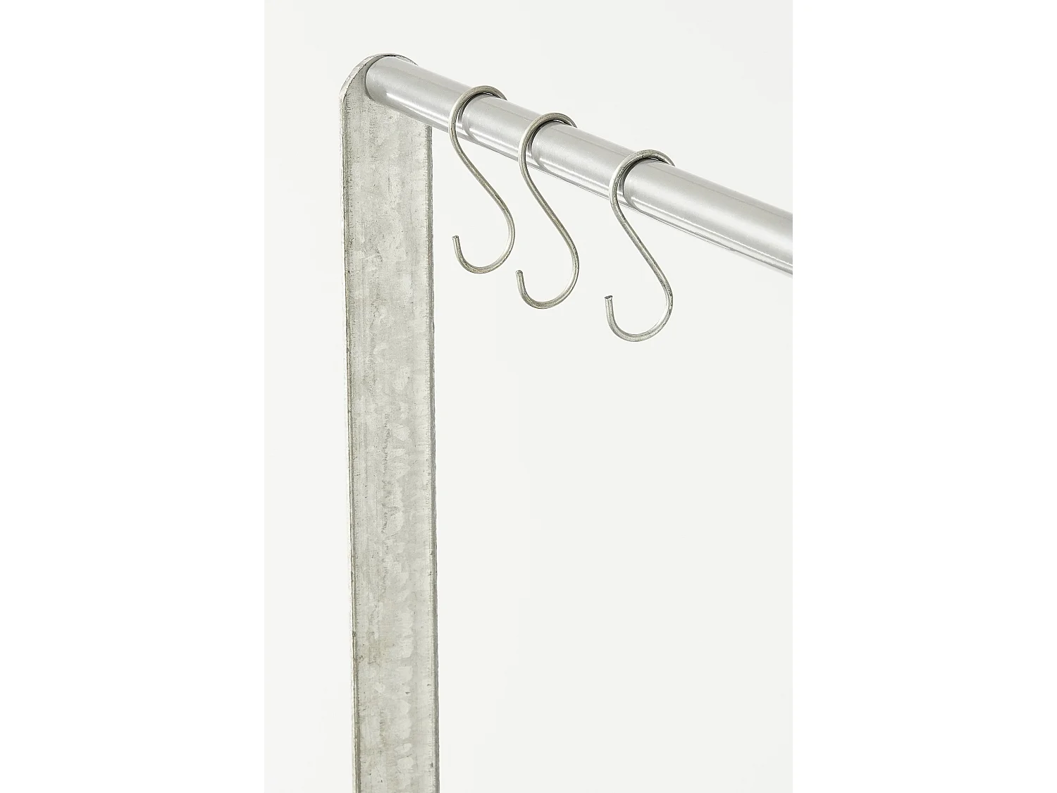 Table de culture en métal - 70 x 38 x 127 - Gris - KEN