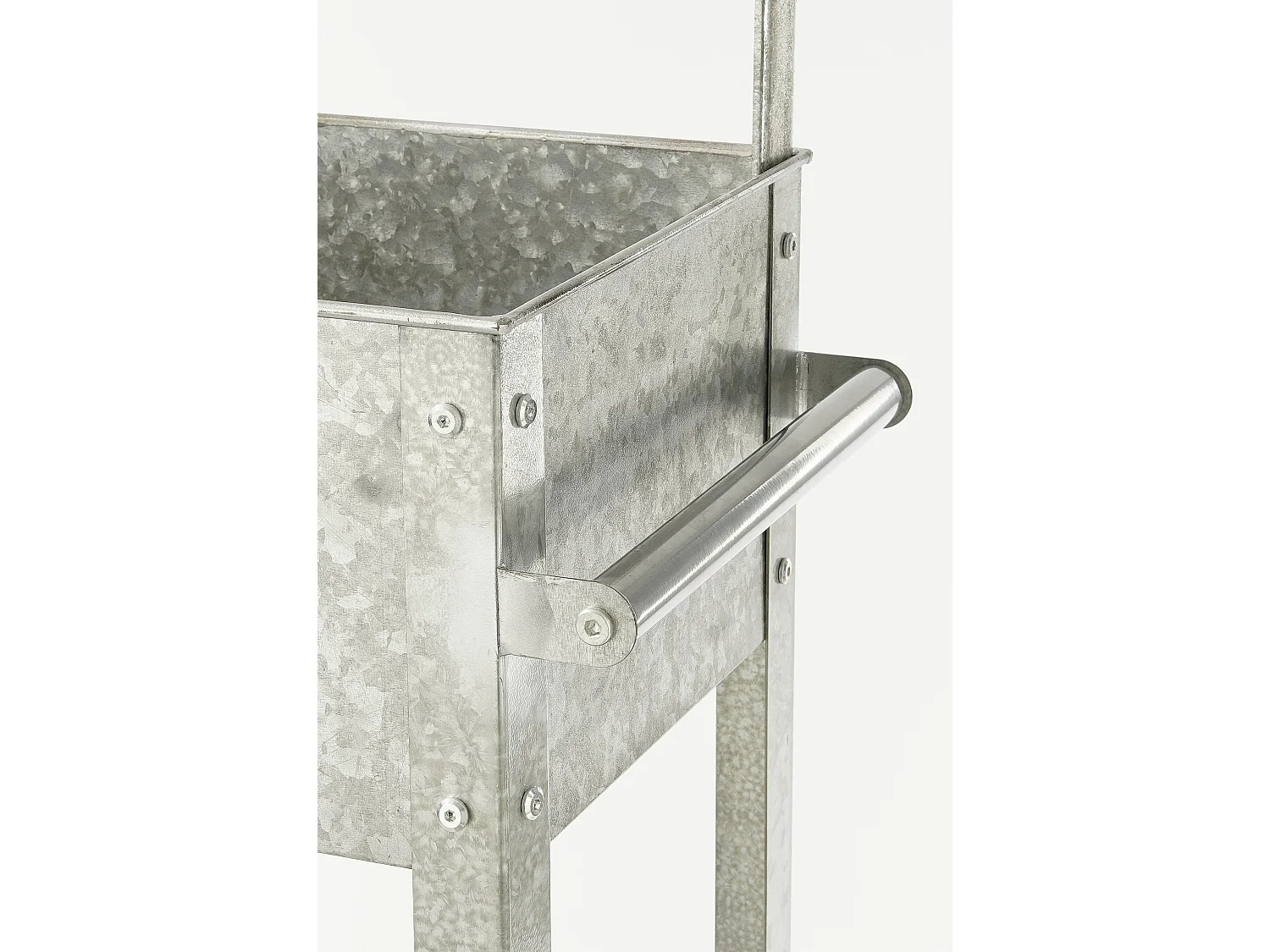 Table de culture en métal - 70 x 38 x 127 - Gris - KEN