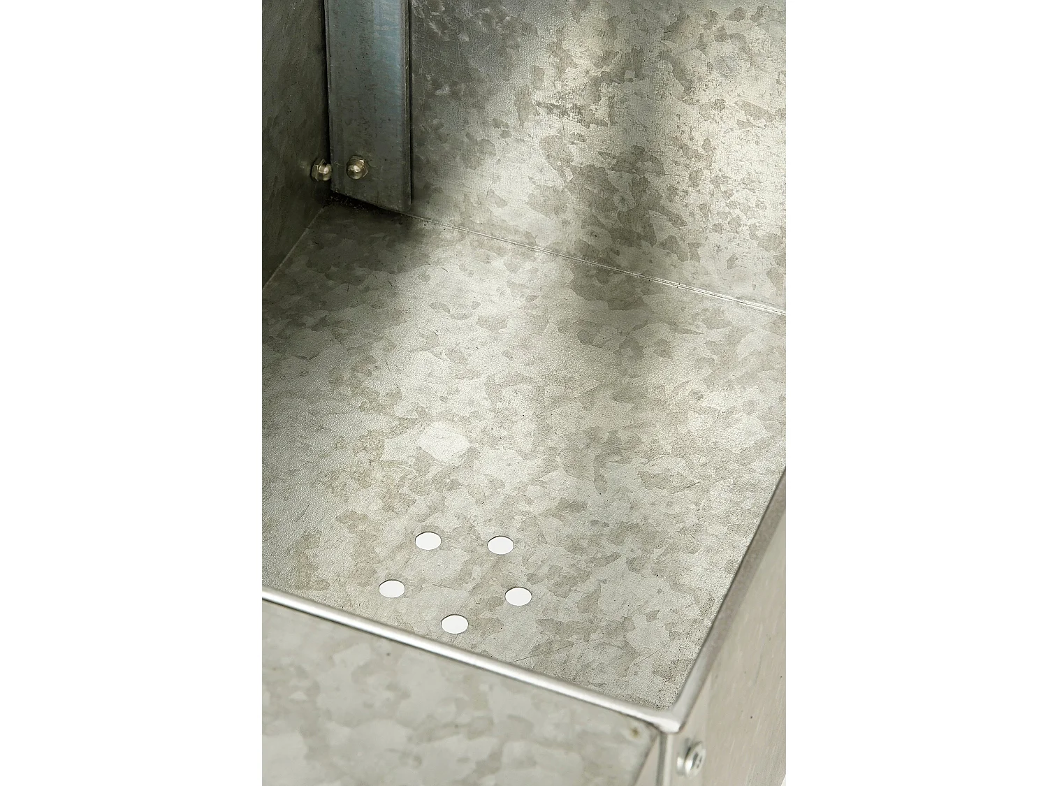 Table de culture en métal - 70 x 38 x 127 - Gris - KEN