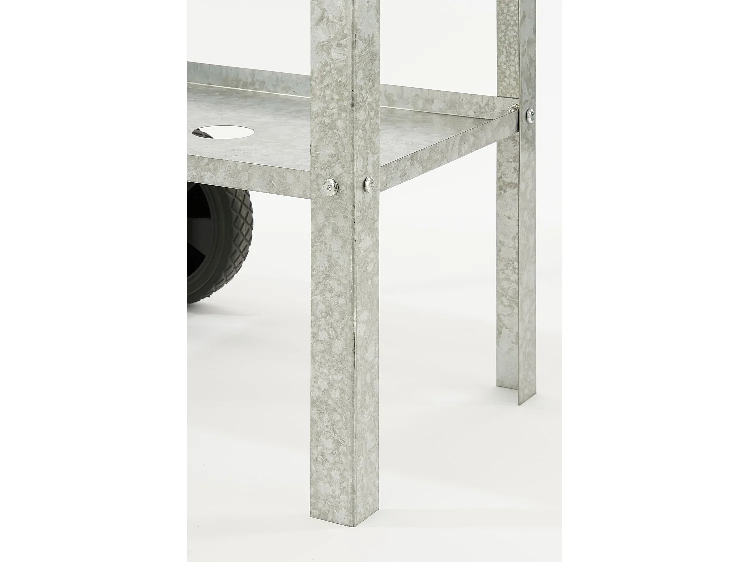 Table de culture en métal - 70 x 38 x 127 - Gris - KEN