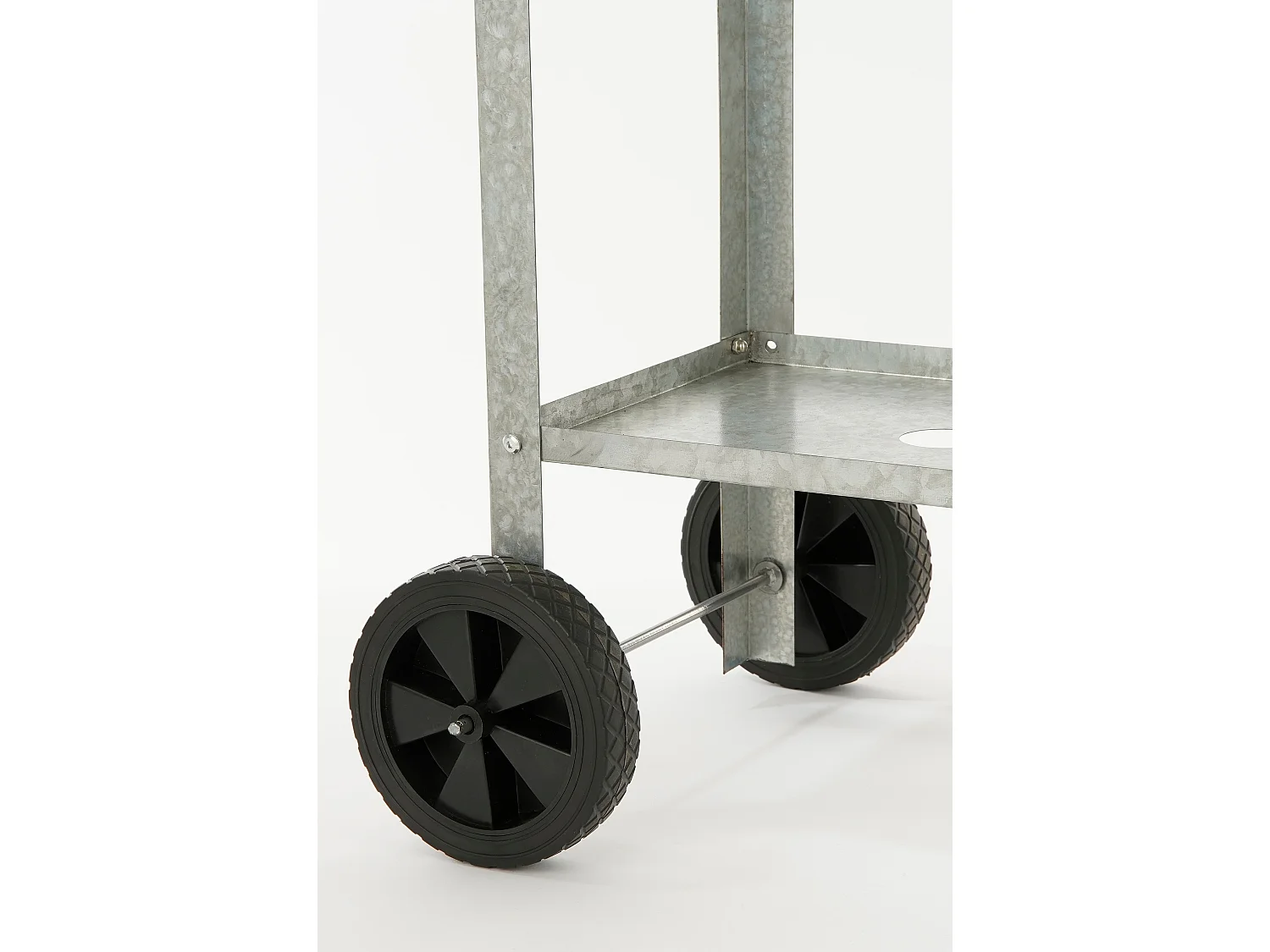 Table de culture en métal - 70 x 38 x 127 - Gris - KEN