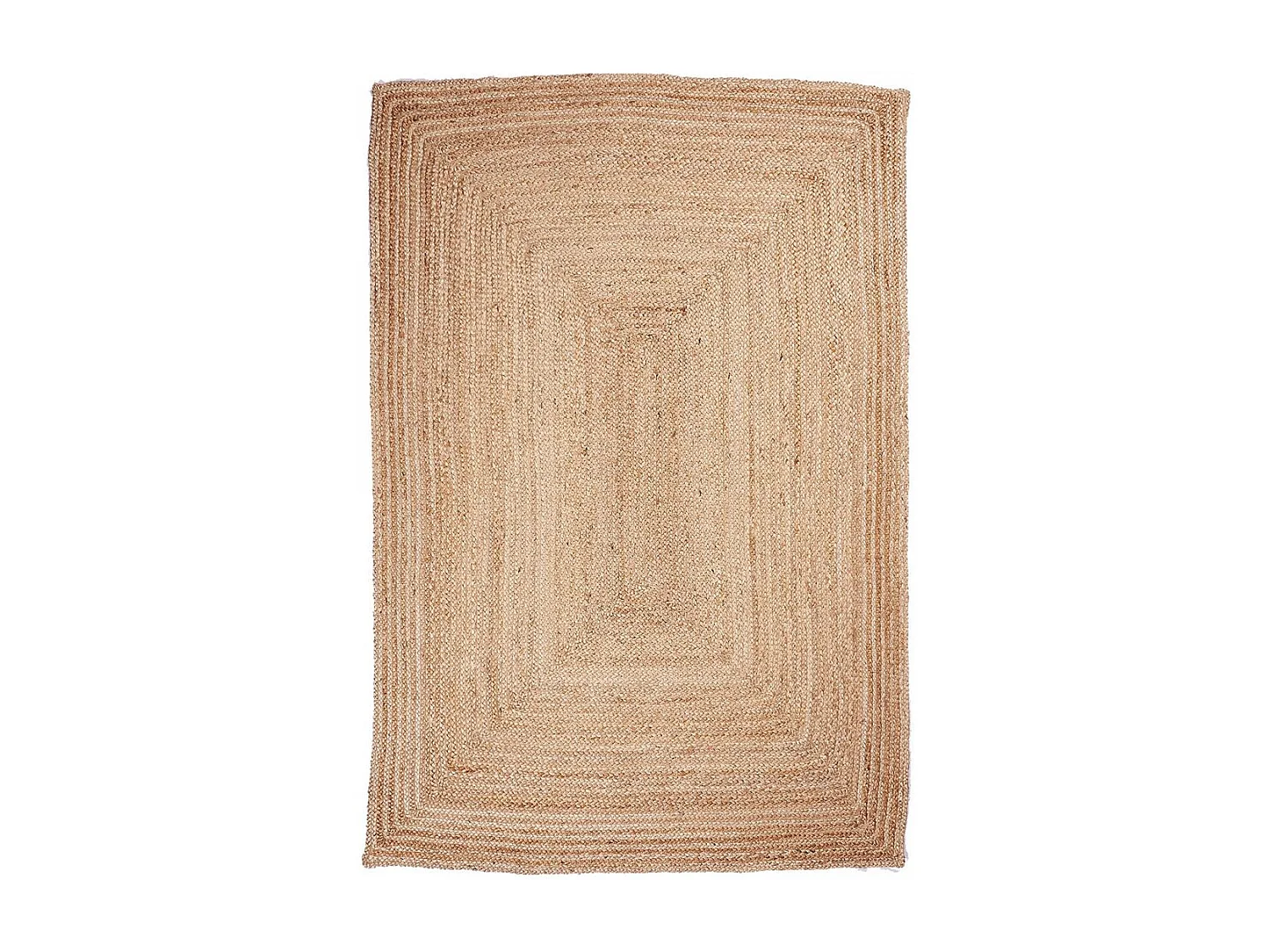 Tappeto in juta 80x150 fatto a mano sabbia NATURE