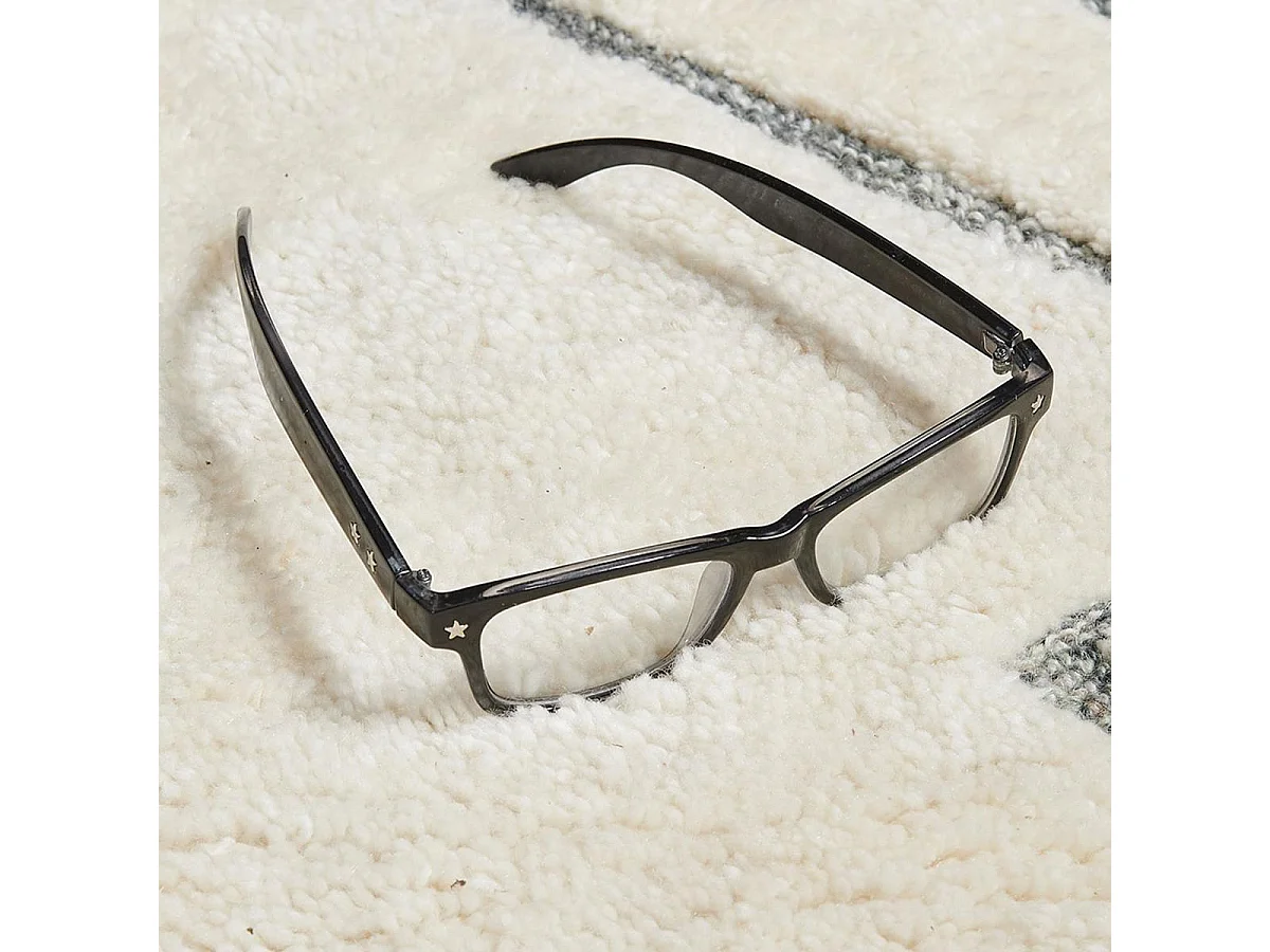 tapis salle à manger 200x290 fait à la main en laine ivoire motif traditionnel