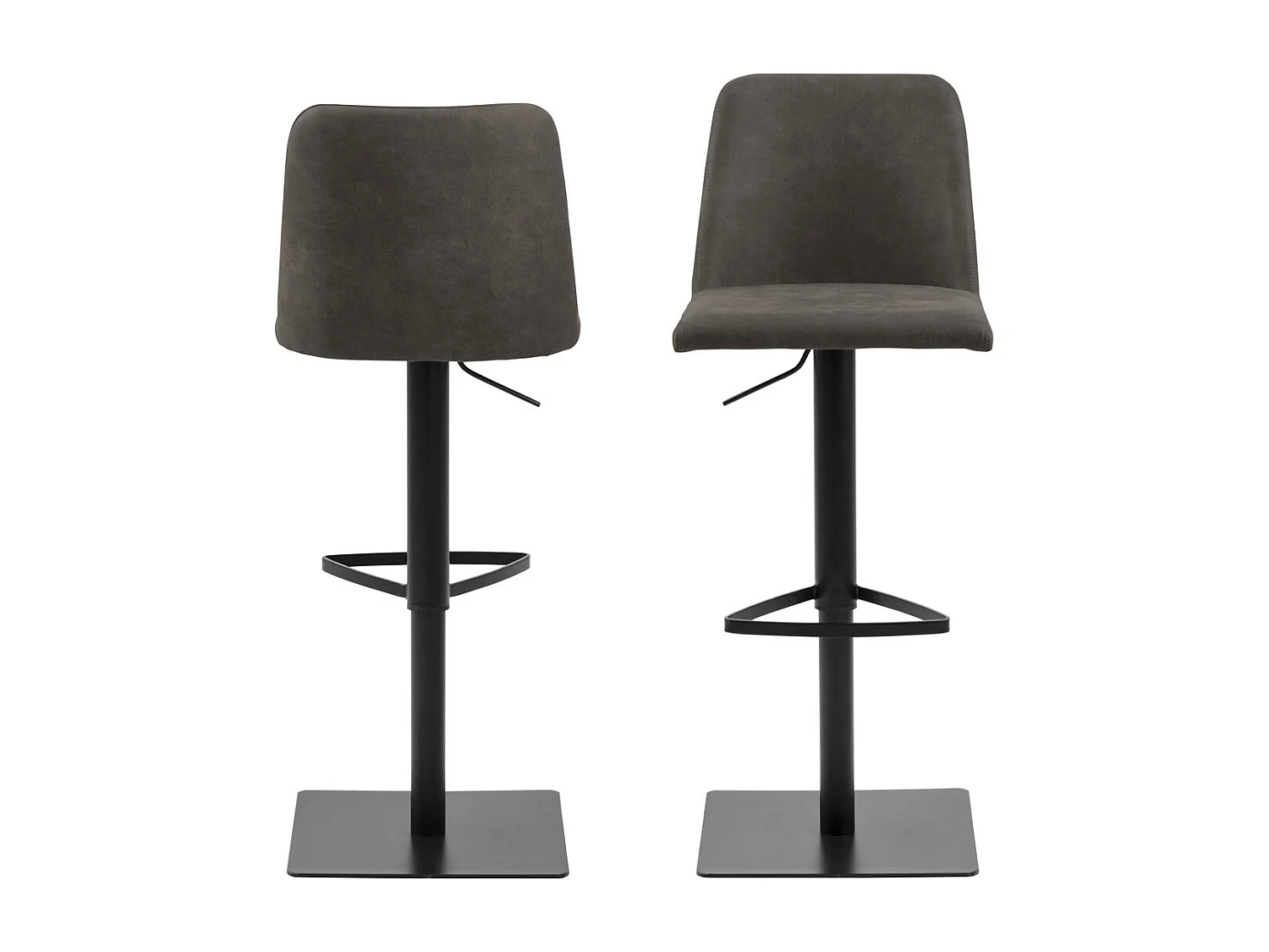 Avanja Barhocker Drehfunktion, Gaszylinder grau.