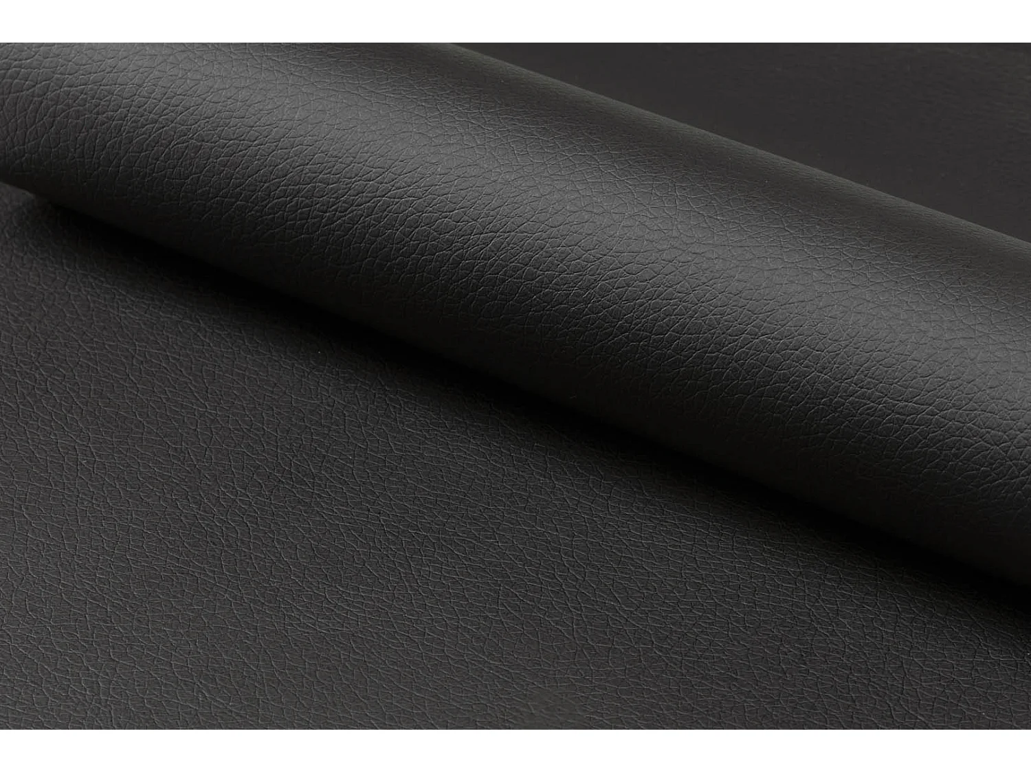 Tina Barhocker PU Kunstleder schwarz.