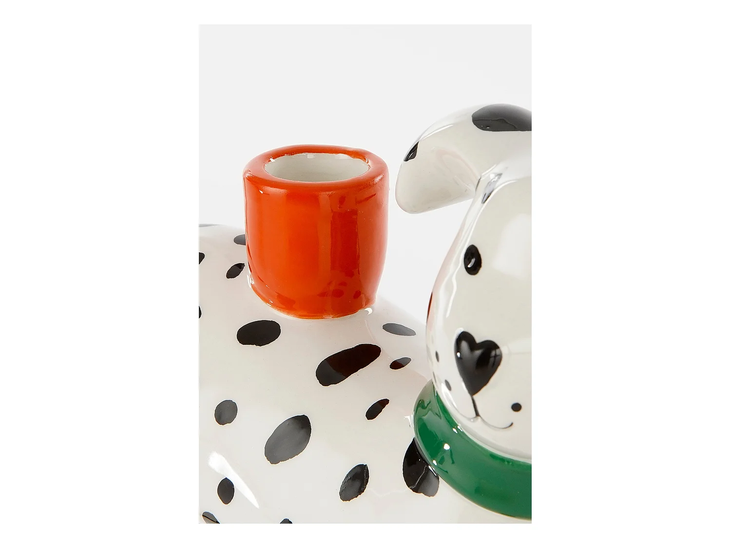 Chandelier en céramique - 25.5 x 10.5 x 26.5 - Blanc - DOG