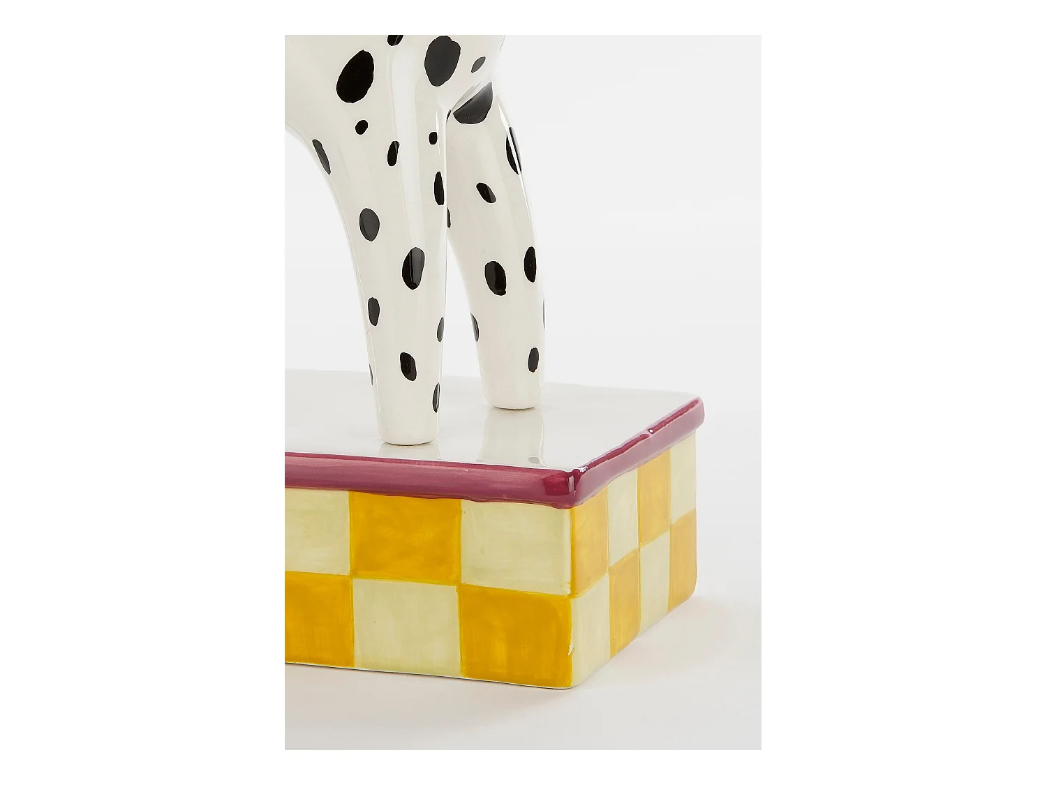 Chandelier en céramique - 25.5 x 10.5 x 26.5 - Blanc - DOG